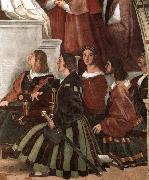 RAFFAELLO Sanzio The Mass at Bolsena painting
